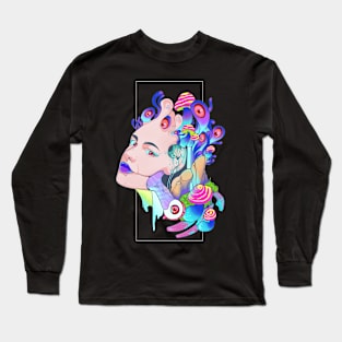 Psychedelic art Long Sleeve T-Shirt